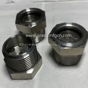 SS304 Oil Level Sight Glass Oil Gauge for Gearbox Oil Container Gasoline Oil Tank 1500PSI thumbnail-4