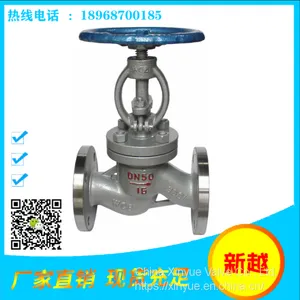 Stainless Steel Flanged Globe Valve J41W-16P thumbnail-1
