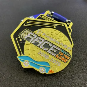Ribbon Colored Medals Custom Medals Medal Supplier thumbnail-3