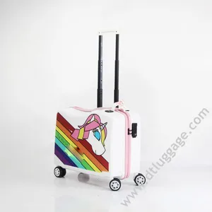 Carton Pattern Printed Kids Luggage Set Children Kids Luggage Suitcase Travel Luggage Bags for Kids thumbnail-5
