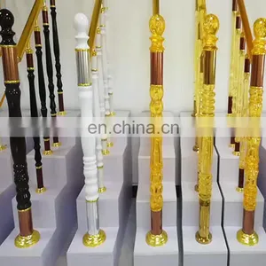 Fashion Molden Style Acrylic Stair Railings,Crystal Baluster Pillars,Decorative Clear Acrylic Glass Pillars thumbnail-6