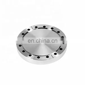 Jis Standard Jis 10k 80a 8 Inches Stainless Steel Blind Flange With Threaded Hole thumbnail-1