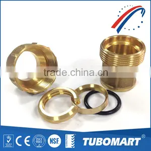 2016 Female / Equal Straight DZR Brass Screw Fittings for PE Pipes thumbnail-1