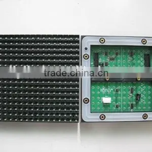 160x160mm 16x16dots Green Color Outdoor Front Service P10 Led Module for Led Cross From Liyi China Quality Choice thumbnail-1
