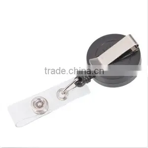 Bokit 100Pcs NEW Retractable Reel ID Badge Key Card Name Tag Holders With Belt thumbnail-3