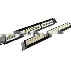 UTP 24 Port Cat5e Metal Housing Patch Panel thumbnail-1