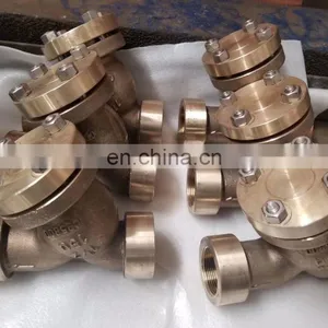 Y Type Strainer Manual Operation Mesh Copper B62 C95800 Body Materials BW End thumbnail-3