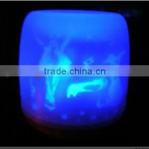 Led Candle Night Light For Christmas/Hallowmas thumbnail-1