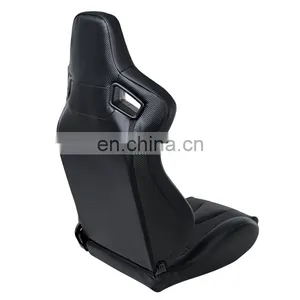 USA Warehouse Adjustable Black Universal Racing Seats Car Seat thumbnail-5