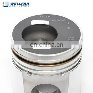 4BT 6BT 6CT Wellfar Piston Kit Pitson For Cummins Piston 3802561 3926631 thumbnail-3