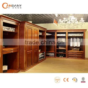 Open Style Solid Wood Wardrobe, Cheap Wardrobe thumbnail-1