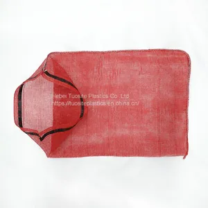 Leno PP Packing Onions Potato Fruit Woven Mesh Net Bags For Sale Plastic Farm Vegetable Packing Mesh Bags thumbnail-5