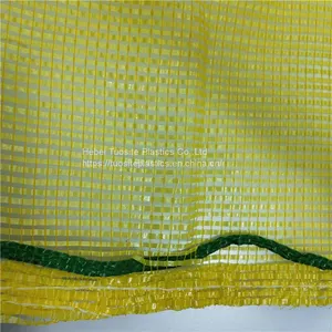 Plastic Mesh Sack 25kg 50kg Breathable Packaging Vegetable Fruit Onion Potato Mesh Bags thumbnail-3