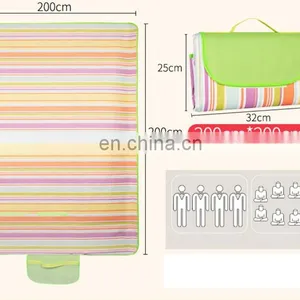 Picnic Mat Waterproof Outdoor Camping Picnic Mat Plaid Beach Blanket Baby Mattress Sleeping Bed Pad Perfect Picnic Blanket thumbnail-5