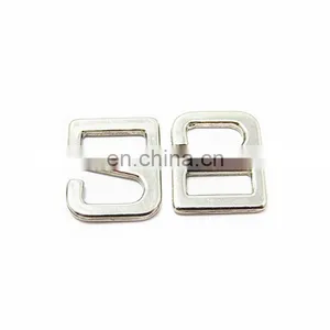 Wholesale Bra Strap Buckle Metal Bra Strap Hook Shoe Buckle thumbnail-3