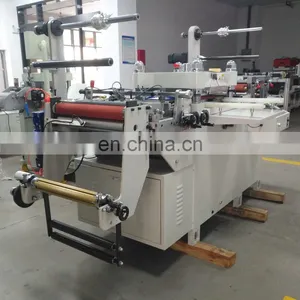 0.01mm Protective Film PET Die Cut Barcode Label Cutting Machine thumbnail-2