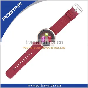 All Color Leather Band Smart Watch thumbnail-1