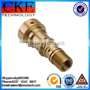 Brass CNC Machiend Thread &Tapped Parts thumbnail-1