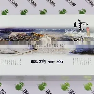 Empty Square Tea Tin Box Printed Iron Metal Steel Coffee Case Manufacturer thumbnail-2
