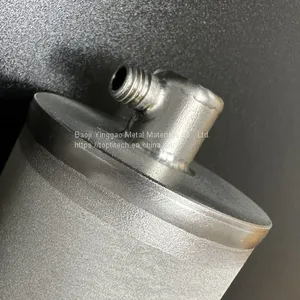 Customized 0.5um Titanium Rod Filter Cartridge Special Interface thumbnail-4