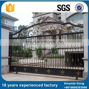 Top Quality Antique Steel Main Gate Design For Factory Home thumbnail-1