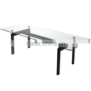 Classic Le Corbusier Style LC6 Dining Table for Living Room thumbnail-1