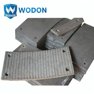 Abrasion Heat Resistance Wear Plate Chromium Carbide Overlay Wear Plate for Screw Feeders thumbnail-2