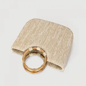 Straw Hand Bag thumbnail-3