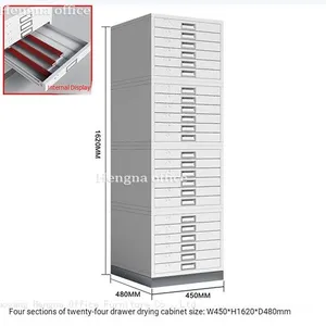 9-Drawer Microscope Slide Storage CabinetSCMR218 With Integrated Dividers for Long-term Archiving in Forensic Centers-Easy Management thumbnail-3