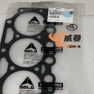 ORIGINAL SDLG 4110000970050 CYLINDER HEAD GASKET APPLY FOR L958F WHEEL LOADER G9190 G9200 GRADER thumbnail-2