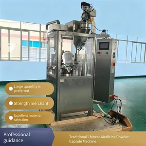 Capsule Filling Machine, Fully Automatic Filling Equipment for Powder, Granules, Hard and Soft Capsules, Molds From Size 0 to Size 4 thumbnail-1