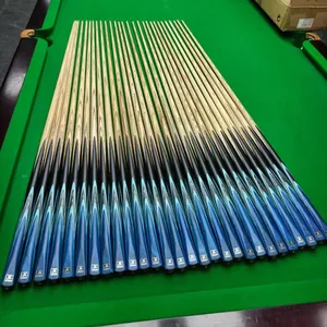 Aomi Gunner Snooker Cue, Small Tip, Black-through Billiard Cue, Available in Stock for Pool Halls, Customized by Manufacturer for Private and Member Cues thumbnail-2