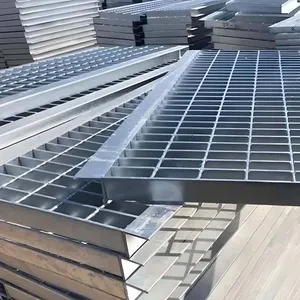 Galvanized Steel Driveway Grating, Heavy-duty Metal, 304, 316, 316L Stainless Steel Drain Grating, Square Grating thumbnail-2
