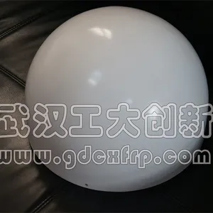 210 FRP Radome With Base 1-4GHz GNSS Dark Grey High Dome Antenna Protective Cover thumbnail-5