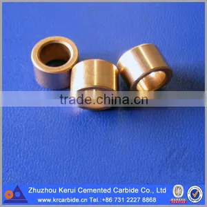 Oil Impregnated Powdered Metal Copper Base Plain Sleeve Bearings thumbnail-1