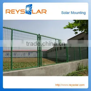 Hot Dip Galvanized Metal Iron Steel Solar pv Energy Power Plant Solar Panel Racking Safety Fence thumbnail-6