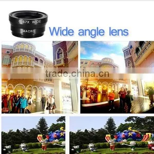 Wolesale 3 In 1 Mirror Mobile Phone Light Button Car Camera Fish Eye Lens thumbnail-5
