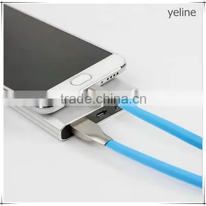 Colored Micro USB Android Steel Data Cable for MOTO G/X/E thumbnail-1