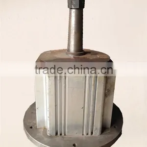 Low Speed Low Rpm Vawt Permanent Magnet Generator, Vertical Axis Electric Generating Windmills for Sale thumbnail-2