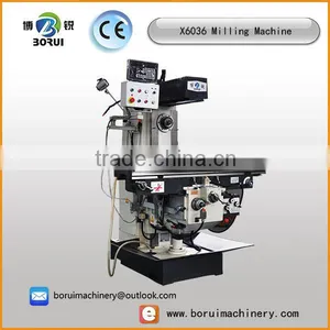 China Knee Type Milling Machine With CE thumbnail-2