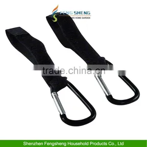 Universal Buggy Mummy Clips Pram Pushchair Shopping Bag Hook Carabiner Clip thumbnail-3