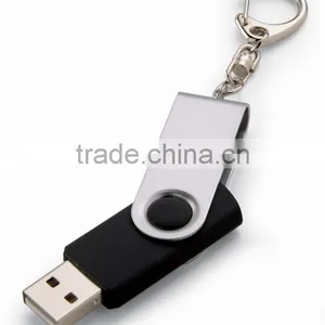 Plastic Material Usb Disk 2.0 Swivel Shapes With Tin Box thumbnail-1