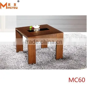 Glass Center Wood Coffee Table for Sale From China thumbnail-1