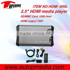 HDMI -600L 2.5" HDMI Media Player thumbnail-1