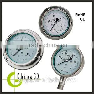 All Stainless Oil Filled Pressure Gauge thumbnail-1