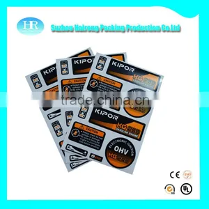 Environmental Synthetic Paper ul Logo Label / Waterproof PP Synthetic Paper thumbnail-4