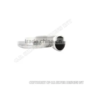 Black Onyx Rings Sterling Silver,gemstone Ring Designs,sterling Silver Ring Size 6 7 8 9 thumbnail-1