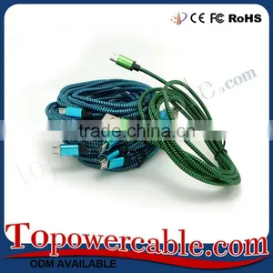 China Manufacturer Supply High Quality Mobile Phone Accessories Long Micro USB Cable thumbnail-3