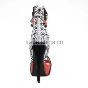 2016 New Summer Sandals Fashion Open Toe High Platform High Heel Women Shoes Fancy Sandals Lady thumbnail-6