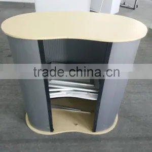 Wooden Promotion Table Advertising Foldable Sales Promotion Counter thumbnail-3